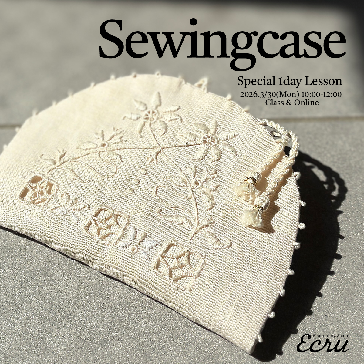special lesson  "SEWING CASE"